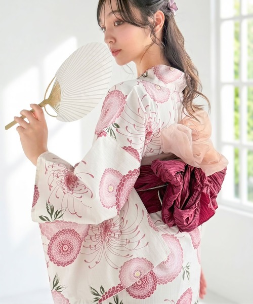 着物・浴衣 OWL セール】【新色3色追加！】【予約受付中/5月上旬入荷】【浴衣2点
