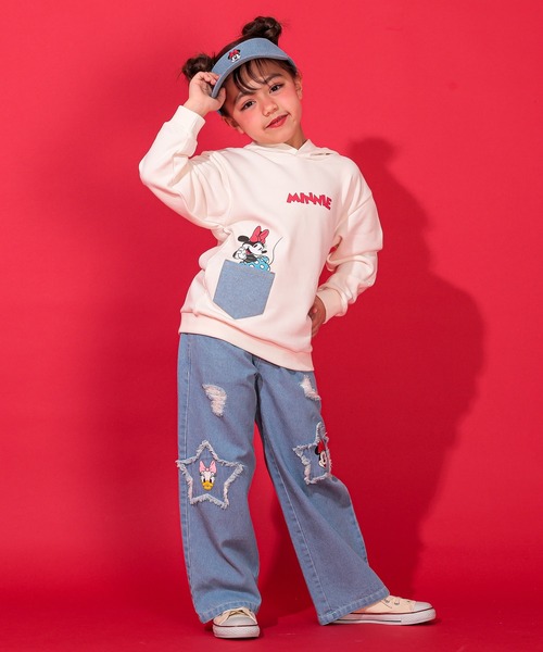 Disney（ディズニー）の「ディズニー デニムサンバイザー 0194（キャップ・キッズ・その他9・M size）」の6枚目の写真