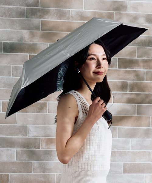 遮光100％ 超軽量 晴雨兼用 折りたたみ日傘 