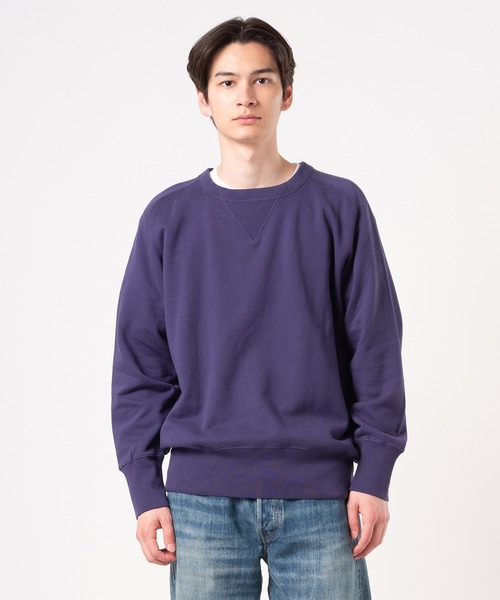 Levi's（リーバイス）の「Levi's/リーバイス LEVI'S(R) VINTAGE CLOTHING BAY MEADOWS スウェットシャツ（スウェット・メンズ・ブルー・S/M/L/XL）」の10枚目の写真