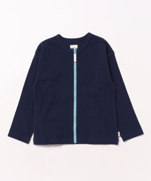 HAKKA KIDS（ハッカキッズ）の「カラーカーディガン（カーディガン/ボレロ・キッズ・杢グレー/ピンク/ネイビー・130cm/120cm/110cm/100cm）」の9枚目の写真