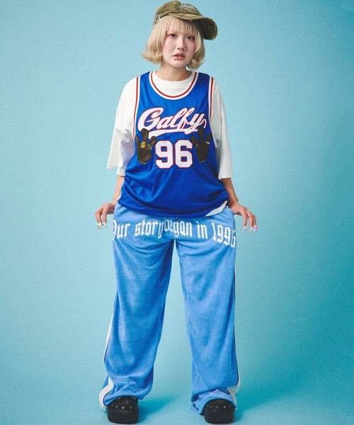 GALFY(ガルフィー)の「【GALFY/ガルフィー】ウェッサイ成金ユニフォーム(タンクトップ・メンズ・ブラック/ブルー/マスタード・L/XL)」の19枚目の写真