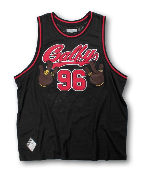 【即完売】ガルフィーGALFY タンクトップ　総柄香港夜景　ビックサイズ　XL セール】【GALFY/ガルフィー】ウェッサイ成金ユニフォーム