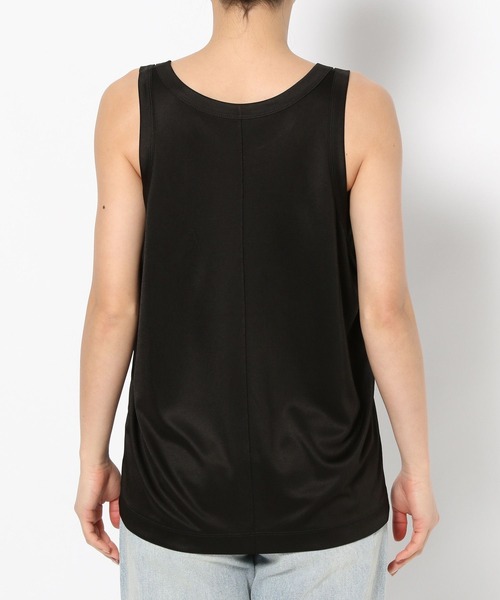 LOWRYS FARM（ローリーズファーム）の「サテンノースリーブ　291340（タンクトップ・レディース・アイボリー/ブラック・FREE）」の18枚目の写真
