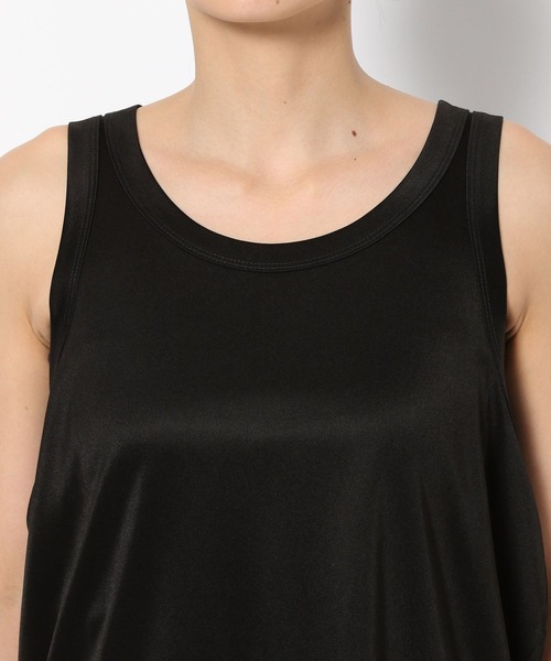 LOWRYS FARM（ローリーズファーム）の「サテンノースリーブ　291340（タンクトップ・レディース・アイボリー/ブラック・FREE）」の19枚目の写真