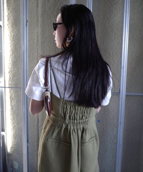 サロペット・オーバーオール・オールインワン Ameri LAME TWEED BUSTIER ROMPERS セール】LAME TWEED BUSTIER ROMPERS（サロペット
