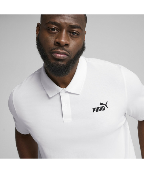 PUMA(プーマ)の「PUMA プーマ メンズ ESS NO. 1 ロゴ ピケ 半袖 ポロシャツ(ポロシャツ・メンズ・ホワイト/ブラック/ネイビー/ヘザーグレー・XX-LARGE/SMALL/MEDIUM/LARGE/X-LARGE)」の14枚目の写真