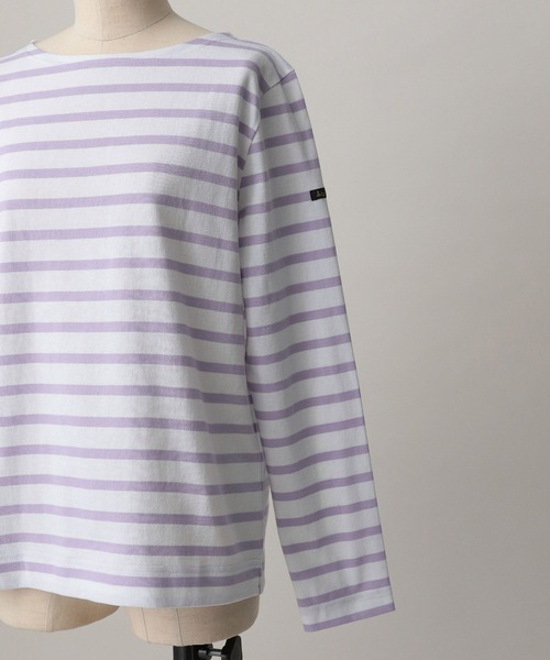 e/rm（イーアールエム）の「【e/rm・セレクト】Leminor/Basic_長袖（Tシャツ/カットソー・レディース・ライトパープル/ライトイエロー・FREE）」の4枚目の写真