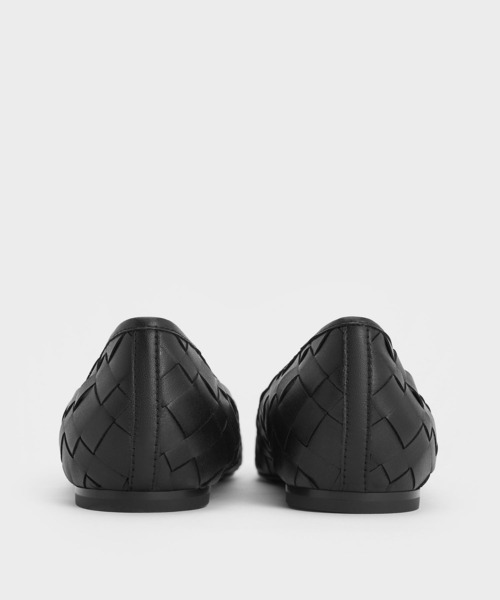 CHARLES & KEITH（チャールズ & キース）の「ウーブン ボウバレエフラット（バレエシューズ・レディース・オフホワイト/ブラック/ブラウン系その他3・25.5cm/25cm/24.5cm/23.5cm/23cm/22.5cm）」の20枚目の写真