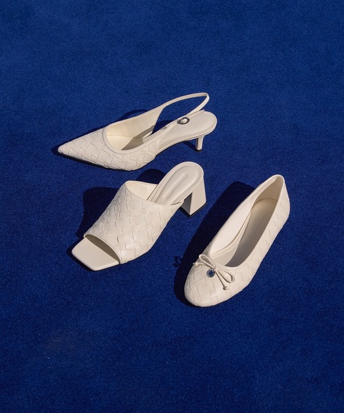 CHARLES & KEITH（チャールズ & キース）の「ウーブン ボウバレエフラット（バレエシューズ・レディース・オフホワイト/ブラック/ブラウン系その他3・25.5cm/25cm/24.5cm/23.5cm/23cm/22.5cm）」の21枚目の写真
