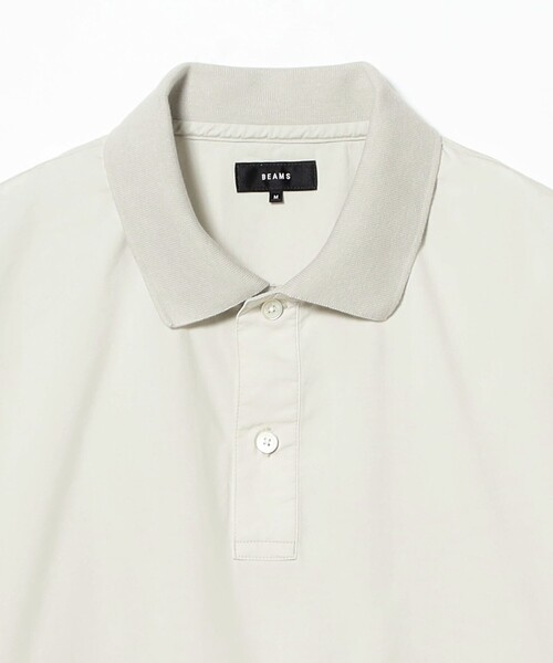 BEAMS（ビームス）の「フェイクイン ポロシャツ（ポロシャツ・メンズ・ブラック/ライトグレー・XL/L/M/S）」の11枚目の写真