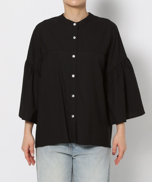 セール】バンドフリル8分袖 252720（シャツ/ブラウス）｜LOWRYS FARM