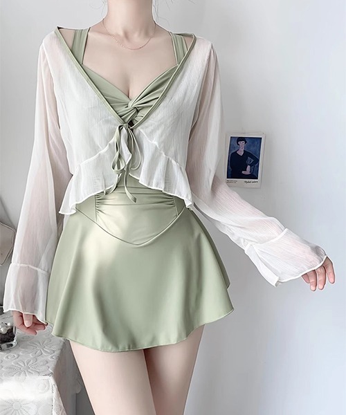 水着・ラッシュガード SWELLY Back Open Basic ONE PIECE 水着・ラッシュガード SWELLY Back Open Basic ONE PIECE SWELLY
