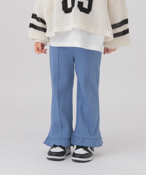 GLOBAL WORK（グローバルワーク）の「裾フリルカットパンツ/T/291993（その他パンツ・キッズ・グレー/ブルー・120cm/100cm/110cm）」の11枚目の写真