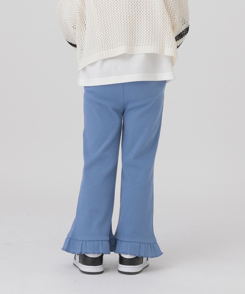 GLOBAL WORK（グローバルワーク）の「裾フリルカットパンツ/T/291993（その他パンツ・キッズ・グレー/ブルー・120cm/100cm/110cm）」の14枚目の写真