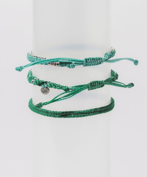 wakami(ワカミ)の「【別注】wakami / ブレスレット 3本セット 2025(ブレスレット・レディース・ベージュ/グレー/マルチ/エメラルド/ブラック/オレンジ/ネイビー・ONE SIZE)」の10枚目の写真