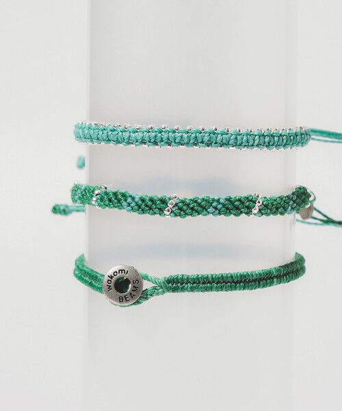 wakami(ワカミ)の「【別注】wakami / ブレスレット 3本セット 2025(ブレスレット・レディース・ベージュ/グレー/マルチ/エメラルド/ブラック/オレンジ/ネイビー・ONE SIZE)」の11枚目の写真