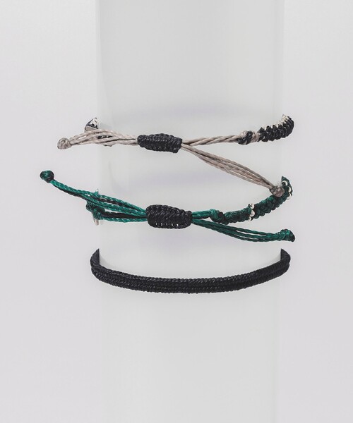wakami(ワカミ)の「【別注】wakami / ブレスレット 3本セット 2025(ブレスレット・レディース・ベージュ/グレー/マルチ/エメラルド/ブラック/オレンジ/ネイビー・ONE SIZE)」の13枚目の写真