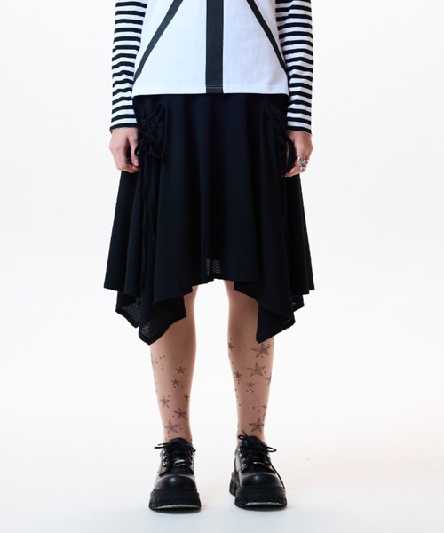 [LUV IS TRUE]★25SS★韓国人気★IM LAYERED MIDI SKIRT セール】IM LAYERED MIDI SKIRT（スカート）｜LUVISTRUE（ラヴ