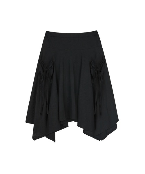 ★LUVISTRUE★BE WHAT YOU SKIRT(BLACK)★正規品/韓国直送料込 セール】IM LAYERED MIDI SKIRT（スカート）｜LUVISTRUE（ラヴ