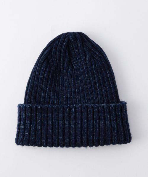 BEAUTY&YOUTH UNITED ARROWS(ビューティーアンドユースユナイテッドアローズ)の「BY コットン リブ ワッチ キャップ◆(ニットキャップ/ビーニー・メンズ・ブラック/ネイビー/コバルトブルー・フリー)」の3枚目の写真