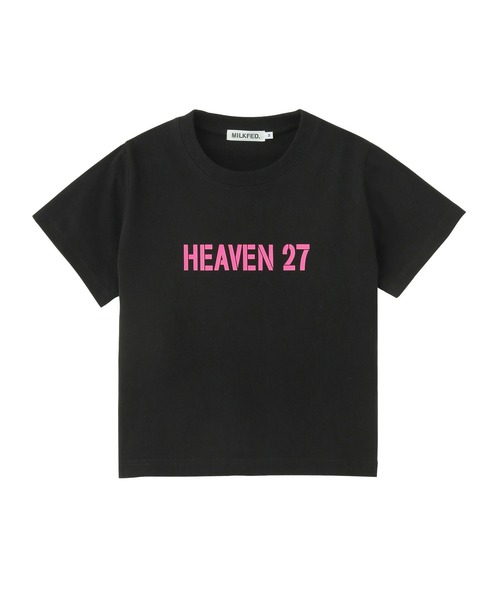 MILKFED.(ミルクフェド)の「HEAVEN27 COMPACT S/S TEE(Tシャツ/カットソー・レディース・ホワイト/ブラック/ブルー・M/S)」の3枚目の写真