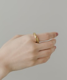 SMELLY | ステンレスニュアンスツイストリング(リング)