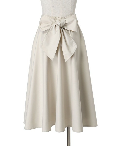 F i.n.t（フィント）の「【2サイズ展開】コルセットベルト2wayフレアースカート（スカート・レディース・ライトグリーン/ネイビー/アイボリー/ピンク/ブルー・1/2）」の13枚目の写真