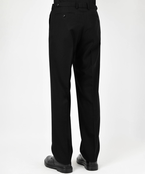 LAD MUSICIAN（ラッドミュージシャン）の「STRAIGHT SLACKS（スラックス・メンズ・ブラック・42/44/46）」の4枚目の写真