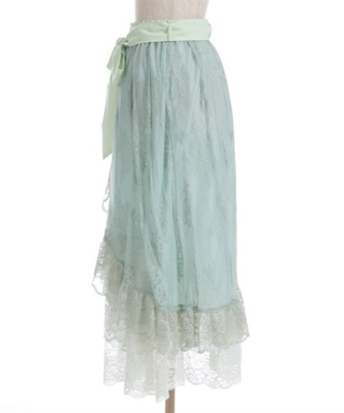 axes femme グラデレースフリルスカート グラデレースフリルスカート | axes femme online shop