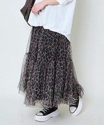 GORGE（ゴージ）の「柄チュールスカート（スカート）」