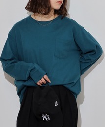 FUNALIVE（ファンアライブ）の「無地　クルーネックロンT（Tシャツ/カットソー）」