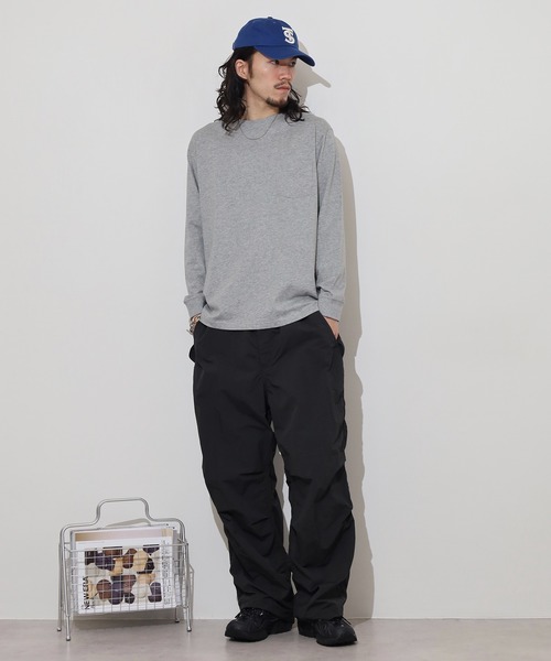 FUNALIVE（ファンアライブ）の「無地　クルーネックロンT（Tシャツ/カットソー・レディース・ブラック/ホワイト/グリーン/ネイビー/ベージュ/杢グレー・M/L/LL/3L/S）」の16枚目の写真