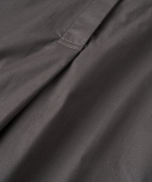 un dix cors（アンディコール）の「《新色追加》スキッパーシャツワンピース（シャツワンピース・レディース・チャコールグレー/ブルー/イエロー・FREE）」の15枚目の写真