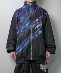 BACKSTAGE PASS（バックステージパス）の「ELECTRONIC CIRCUIT(エレクトロニック サーカス)オーバーサイズ トラックジャケット／ブルゾン（ブルゾン）」