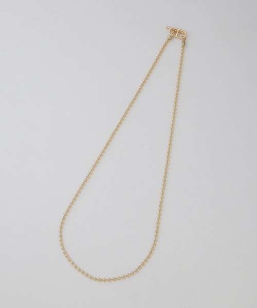 NANO universe(ナノユニバース)の「2wayボールチェーンネックレス(ネックレス・レディース・シルバー/ゴールド・FREE)」の5枚目の写真