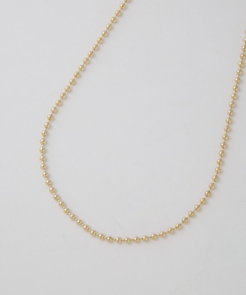 NANO universe(ナノユニバース)の「2wayボールチェーンネックレス(ネックレス・レディース・シルバー/ゴールド・FREE)」の6枚目の写真