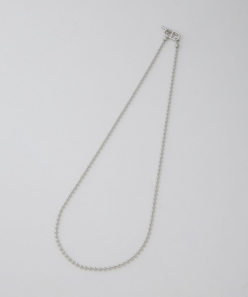 NANO universe(ナノユニバース)の「2wayボールチェーンネックレス(ネックレス・レディース・シルバー/ゴールド・FREE)」の4枚目の写真