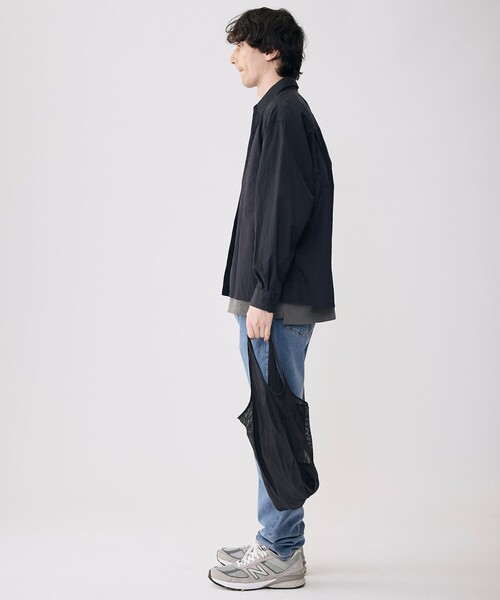 UNFILO(アンフィーロ)の「耐久撥水 ライトシャツ(シャツ/ブラウス・メンズ・ネイビー系/ブラウン系・SMALL/MEDIUM/LARGE/X-LARGE)」の8枚目の写真