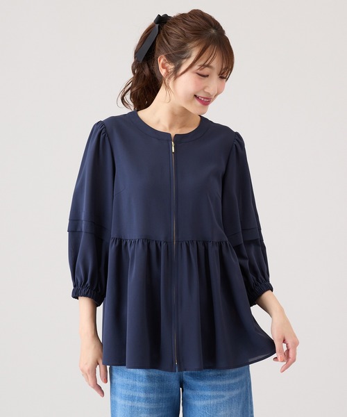 Rose Tiara（ローズティアラ）の「シャギー切替ラグランスリーブ