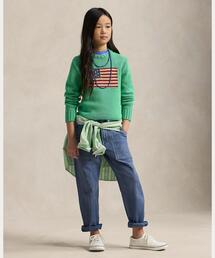 POLO RALPH LAUREN CHILDRENSWEAR（ポロ ラルフ ローレン チルドレンズウェア）の「リバースサティーン パンツ（その他パンツ・キッズ）」