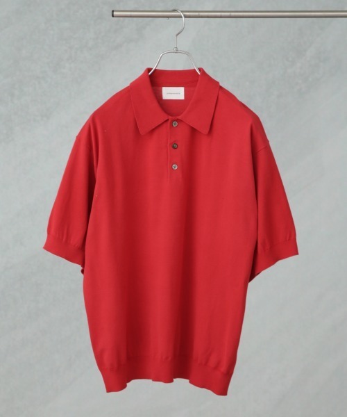 crepuscule 21SS 別注 ニットポロシャツ crepuscule セーター ニット crepuscule/別注 S/S KNIT POLO
