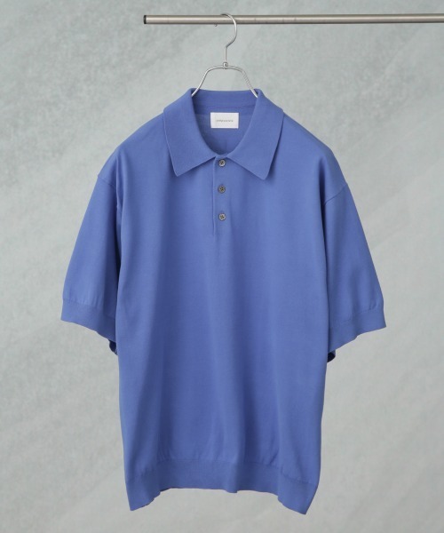 クレプスキュール カノコスキッパーポロシャツ 別注 ニットポロシャツ Bshop｜crepuscule | 鹿の子スキッパーポロシャツ MEN | Rakuten