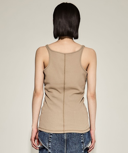 STUDIOUS / 3layered jersey top ブラック STUDIOUS/ステュディオス】3 Layered Jersey Top/レイヤード