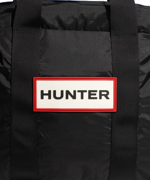 HUNTER（ハンター）の「HUNTER/ハンター ショルダーバック TRAVEL RIPSTOP HOLDALL トラベル リップストップ ホールドオール UBW3603NRS（ショルダーバッグ・レディース・ブラック/シルバー・FREE）」の11枚目の写真