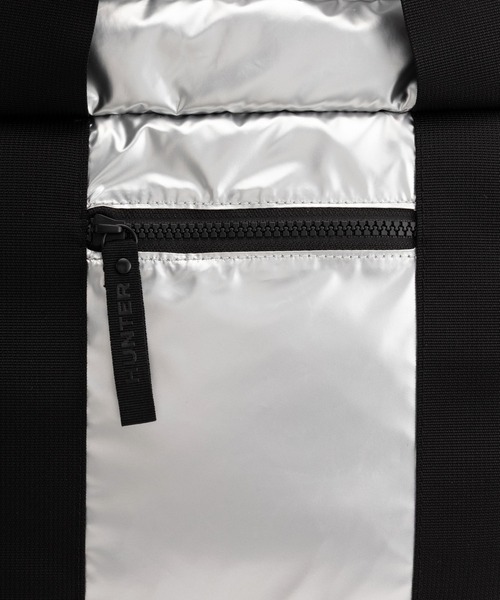 HUNTER（ハンター）の「HUNTER/ハンター ショルダーバック TRAVEL RIPSTOP HOLDALL トラベル リップストップ ホールドオール UBW3603NRS（ショルダーバッグ・レディース・ブラック/シルバー・FREE）」の18枚目の写真