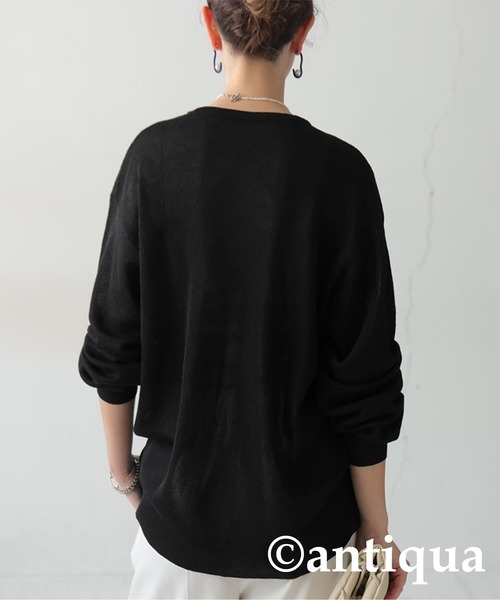 その他 5-9235 ANTIME BORNAGAIN B:MING by BEAMS（ビーミング by ビームス）5ゲージ 片畦編み