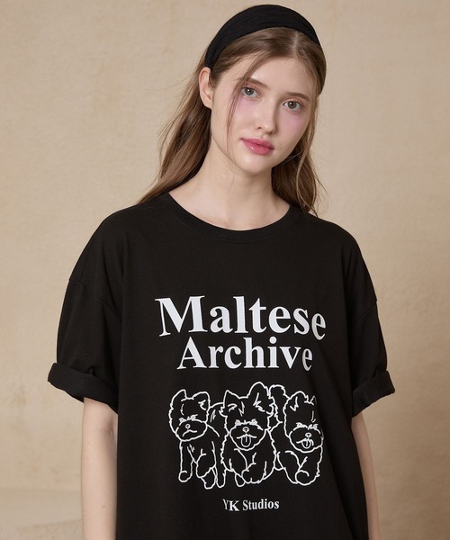 WaiKei（ワイケイ）の「★K-POPアイドル着用【UNISEX】Wai Kei／アーカイブラグランT（Tシャツ/カットソー・レディース・ピンク/ホワイト/ブラック・LARGE/MEDIUM）」の19枚目の写真