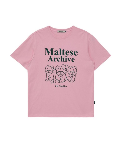 WaiKei（ワイケイ）の「★K-POPアイドル着用【UNISEX】Wai Kei／アーカイブラグランT（Tシャツ/カットソー・レディース・ピンク/ホワイト/ブラック・LARGE/MEDIUM）」の14枚目の写真