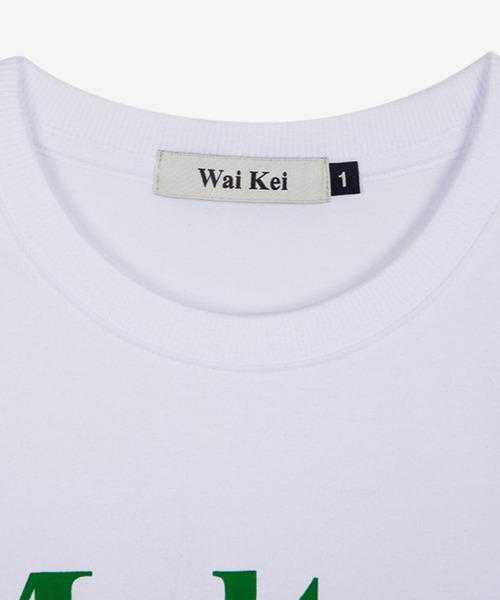 WaiKei（ワイケイ）の「★K-POPアイドル着用【UNISEX】Wai Kei／アーカイブラグランT（Tシャツ/カットソー・レディース・ピンク/ホワイト/ブラック・LARGE/MEDIUM）」の7枚目の写真